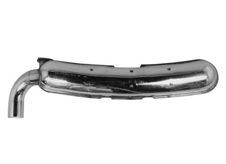 排气消声器/消音器后箱单出口。经 TÜV/EEC 认证 保时捷 911 1974-89 - 92.502S, 92502S, 93011102200, 93011104300, 1620606400, 93011102203 - 92.502S, 1620606400